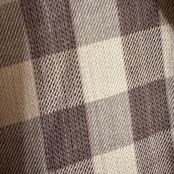 Van Heusen Checkered Long Sleeve Shirt - Gray and White - Picture 3 of 4